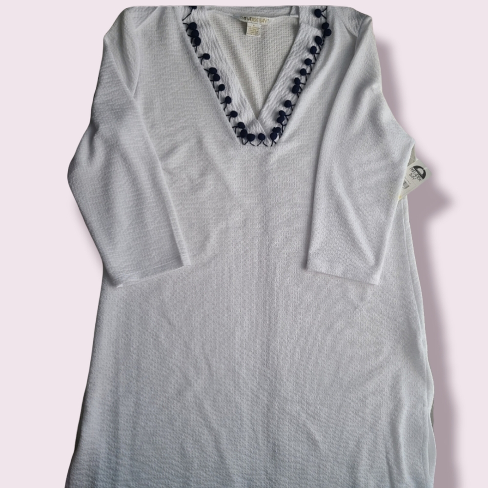 Small paradise Bay long sleeve swim cover up